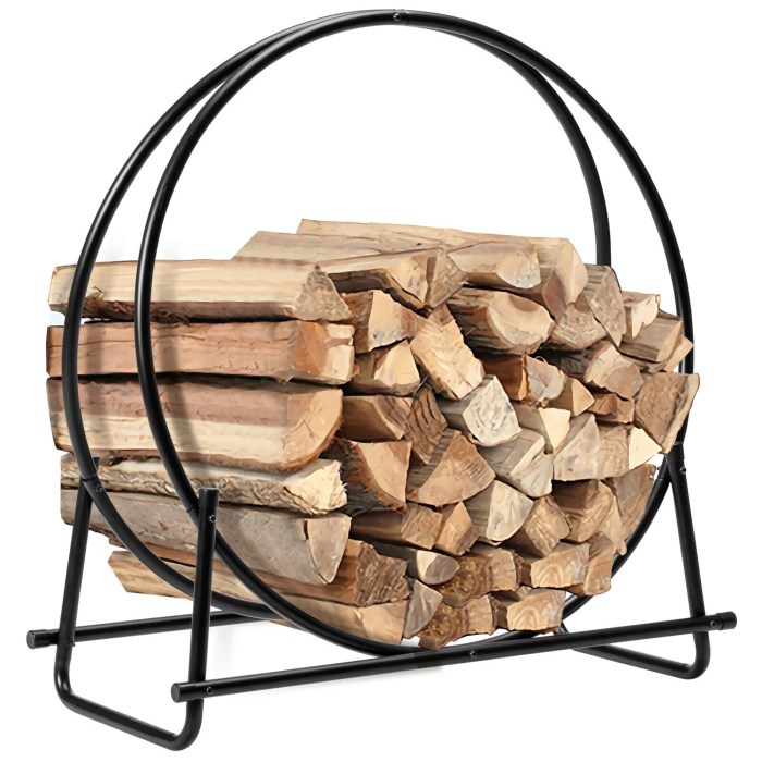 Log holders holder contemporary fireplace wood storage firewood iron requisites garden introducing winter burner range small