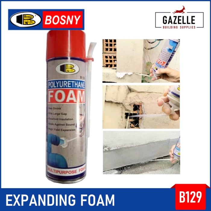 Sika fence foam expanding postfix cons