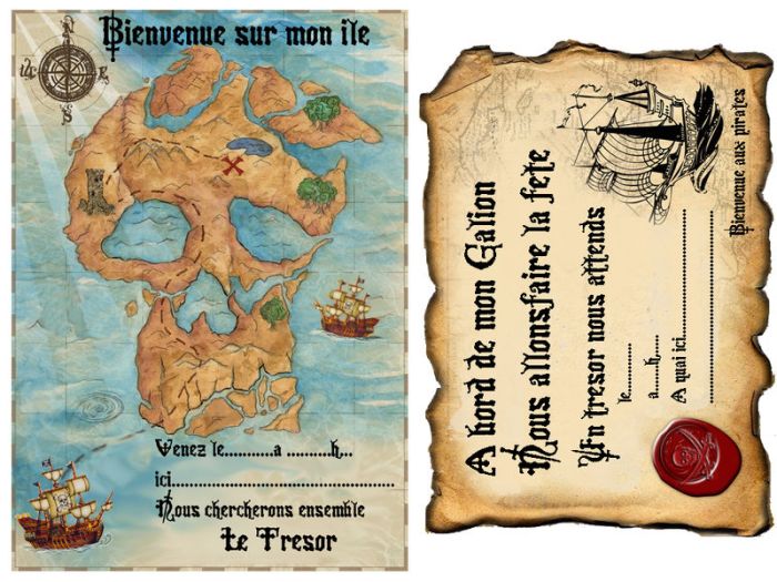 Diplome de pirate a imprimer gratuit