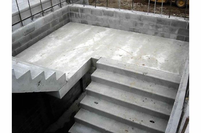 Steps stairs garden diy concrete step outdoor slope ideas make into yard stones hill landscape cement sloped mylistoflists construction backyard