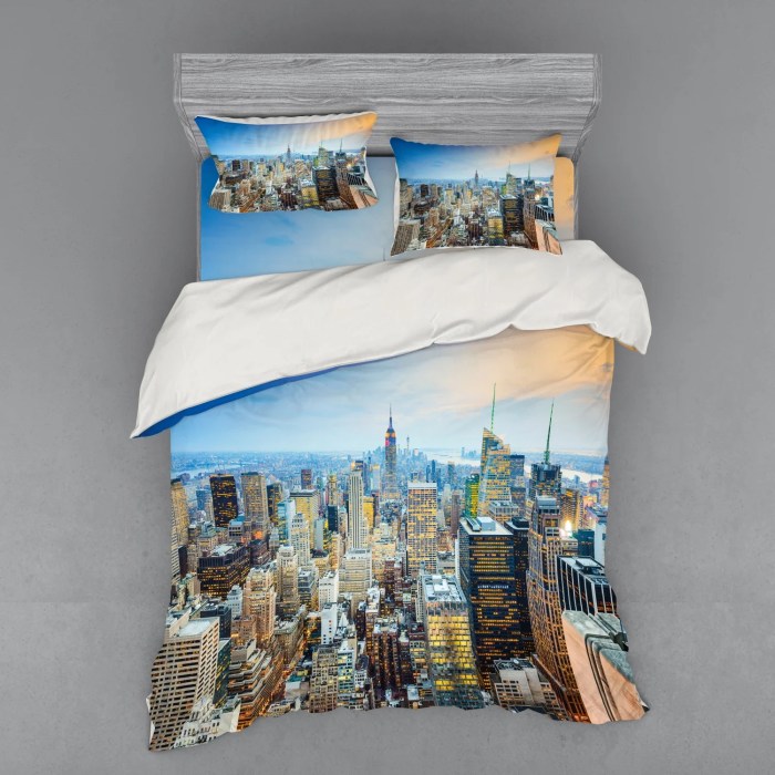 Shams manhattan duvet