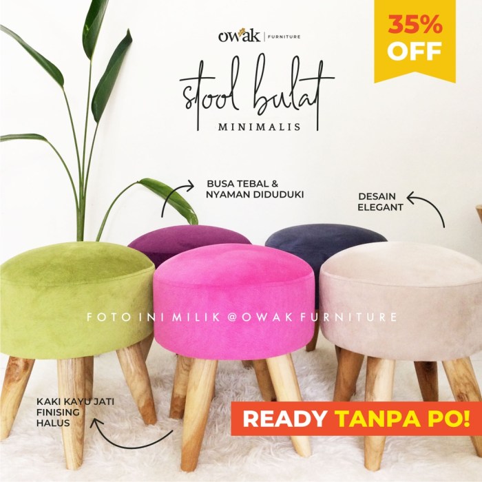 Stool kursi dalfred memperbesar