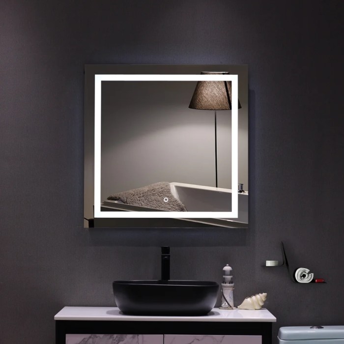 Miroir led leroy merlin