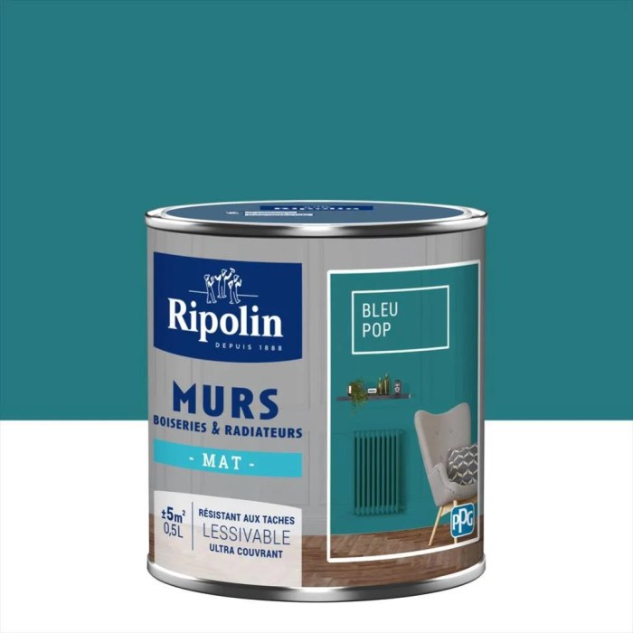 Bleu pop ripolin