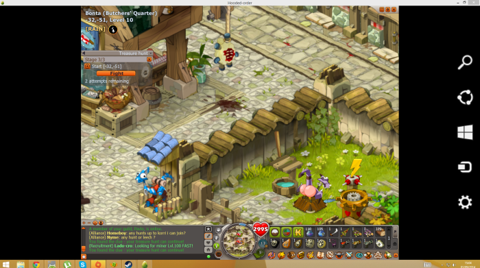 Rondin de bois chasse dofus