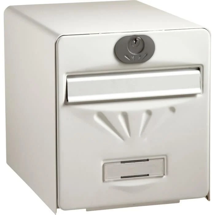 Mount wall mailbox metal stainless steel mailboxes architectural regent lockable lowes depot share