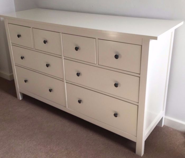 Ikea dresser hemnes nursery progress