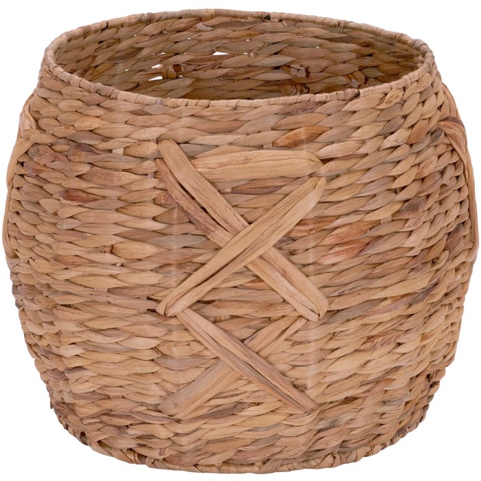 Basket wicker baskets handle wooden decorative handles prestige woven shopping small handmade notonthehighstreet inch gift dimension height size wood डल