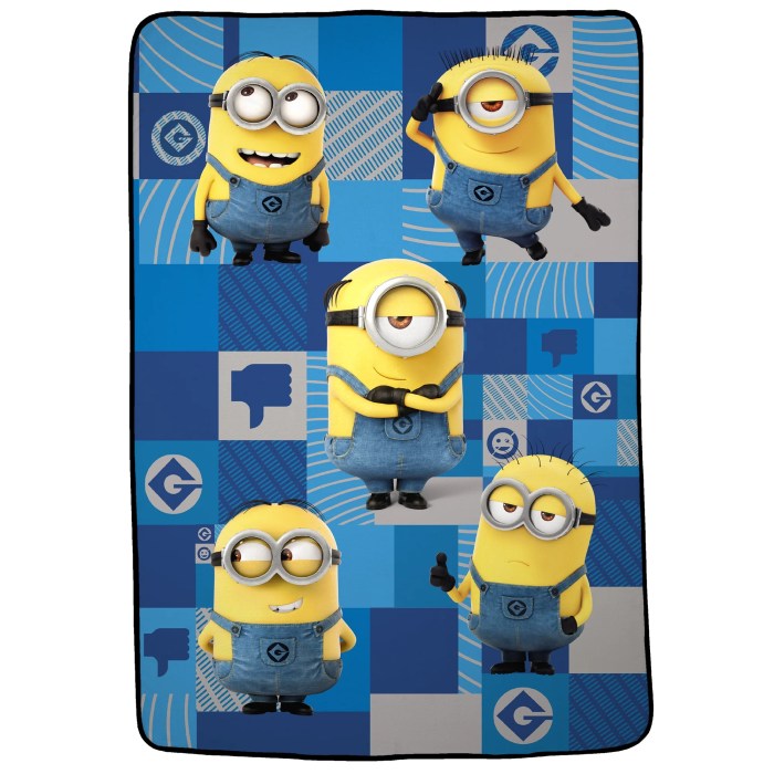 Housse de couette minion 200x200