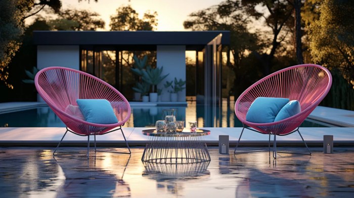 Acapulco chair chairs