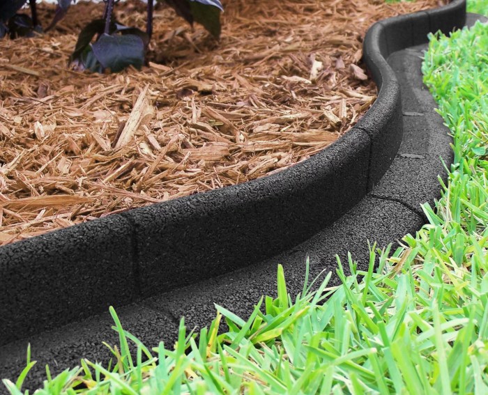 Edging ideas lawn garden flower edge carved curved