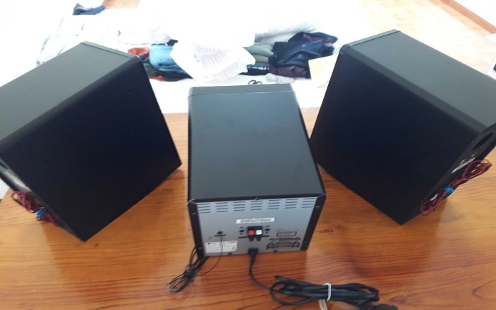 Hifi sanyo chaine micro cd dc da90 casette play lg setiawan teguh