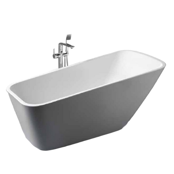 Tub freestanding modern white manchester inch