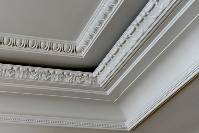 Cornice plaster showroom renovation cornices sendiri senarai dinding menguruskan projek