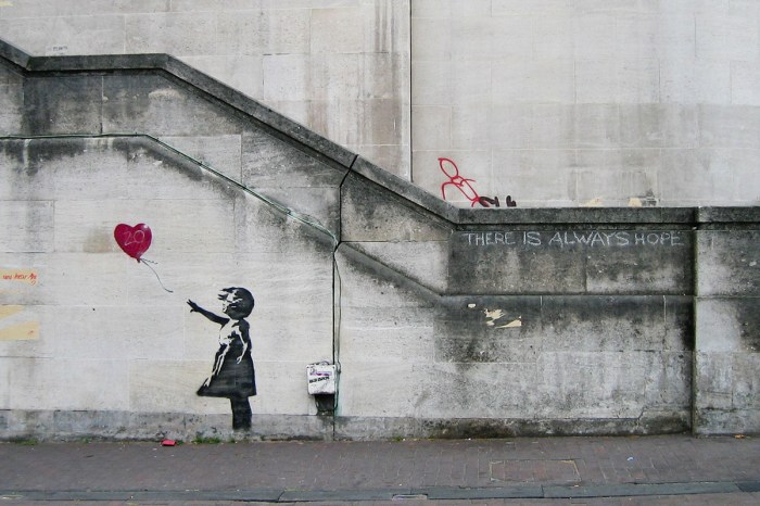 Stencils misandria banksy stenciling