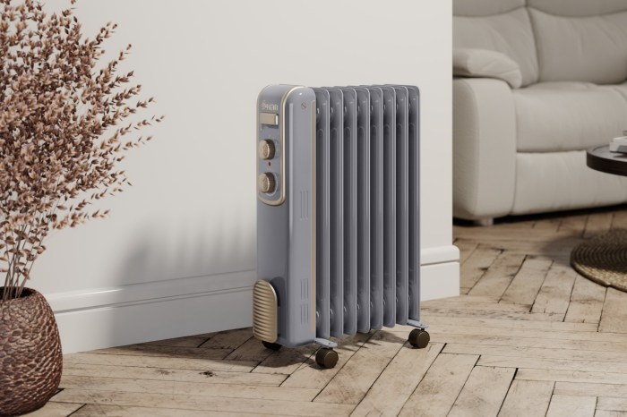 Radiateur bain dhuile darty