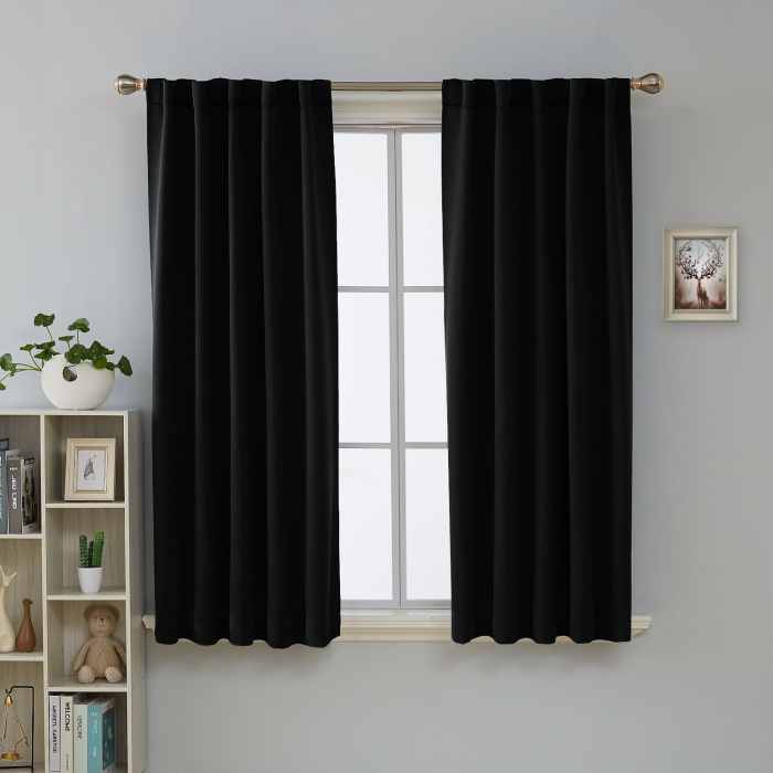 Blackout curtains powerful tell outside lights even person inside they if house so not