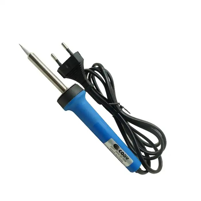 Solder iron soldering electric 60w welding 220v temperature vde portable station point light high