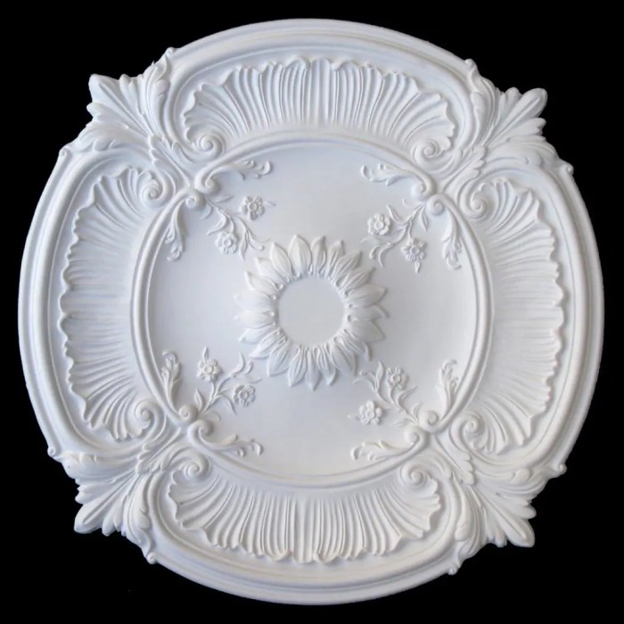 Castorama rosace plafond