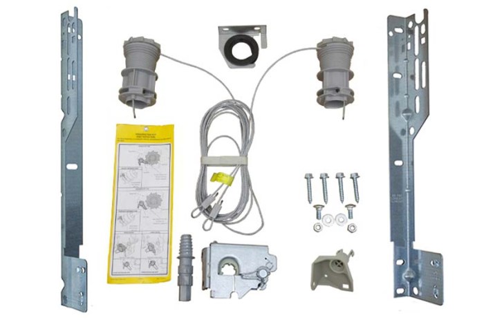 Wayne dalton torquemaster spring kit conversion double door garage