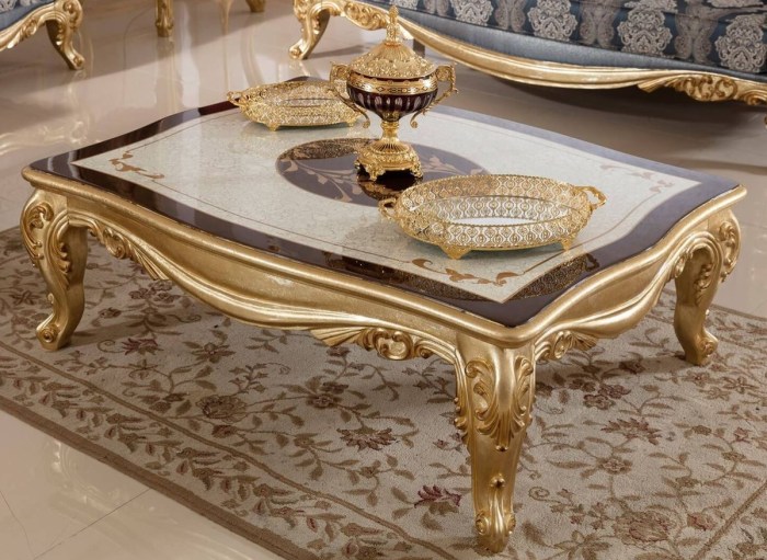 Coffee baroque table tables furniture