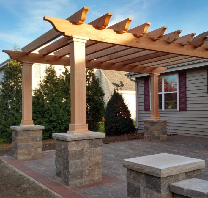 Castorama pergolas pour terrasse