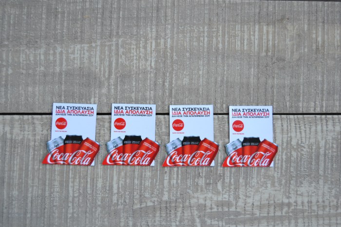 Stickers coca cola pour frigo