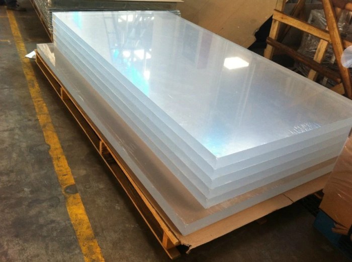 Frosted plexiglass thickness 2mm 30mm