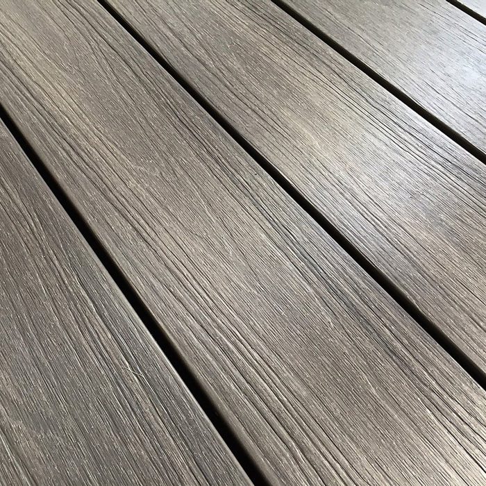 Deck composite decking trex designs patio board ideas two tone color boards simple backyard multi floating concrete colors wood spacing