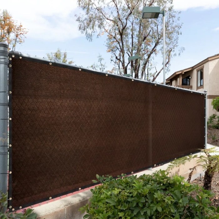 Composite customize privacy screen reviews brown