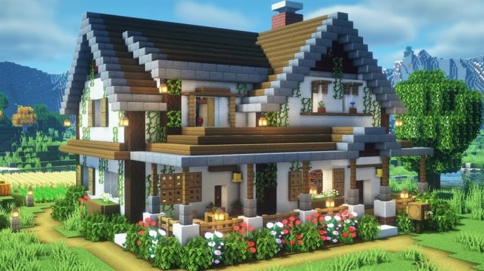 La plus belle maison de minecraft