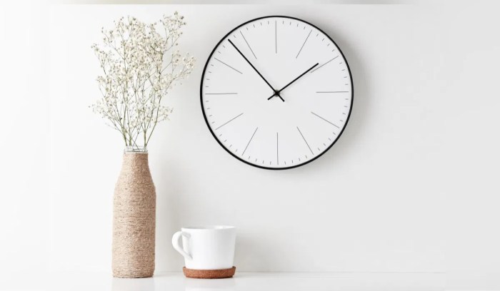 Horloge moderne murale design