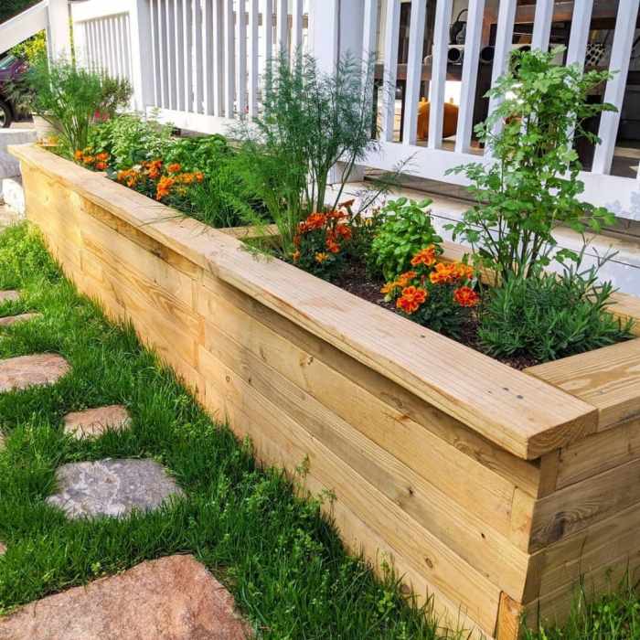 Fioriere planters bancali parete pallets block cinder giardino ideadesigncasa retaining esempi fioriera recycled verticali visita