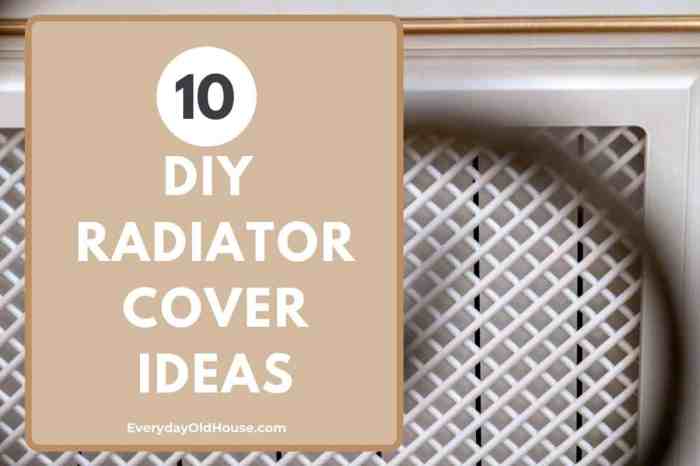 Tuto cache radiateur