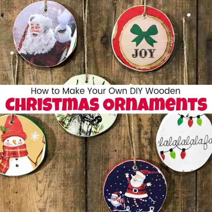 Wood christmas painted ornaments ornament hand crafts burned rustic snow ideas let burning diy natural holiday patterns xmas etsy saved