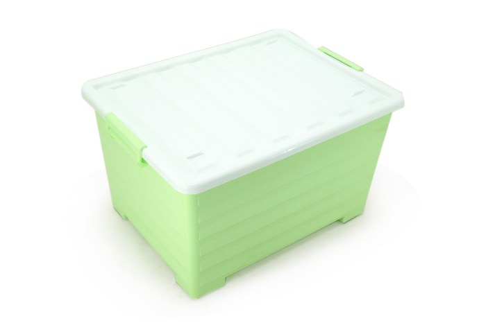 Storage box wheeled sterilite plastic bins totes depot organization