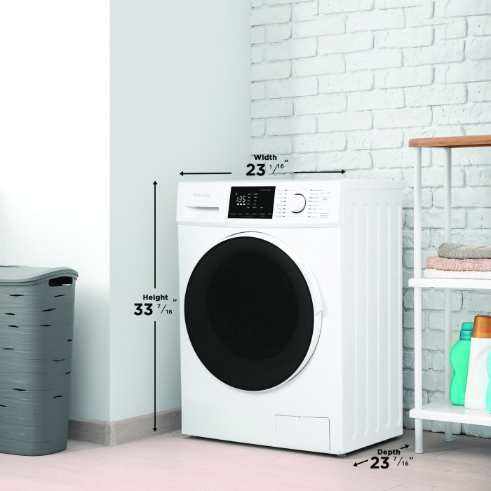 Ensemble lave linge et seche linge