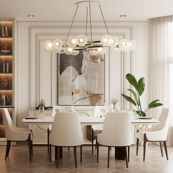 Mobilier design pour salle a manger contemporaine