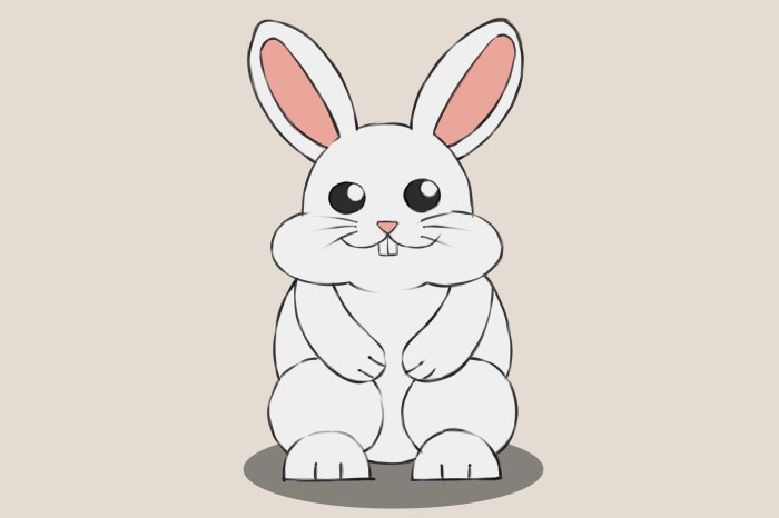 Comment dessiner un lapin de paques