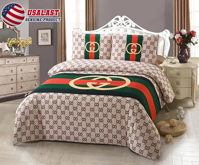 Gucci bedding bedsheet