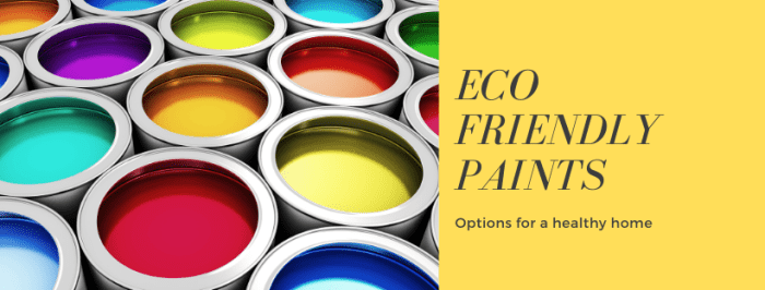 Eco friendly paint