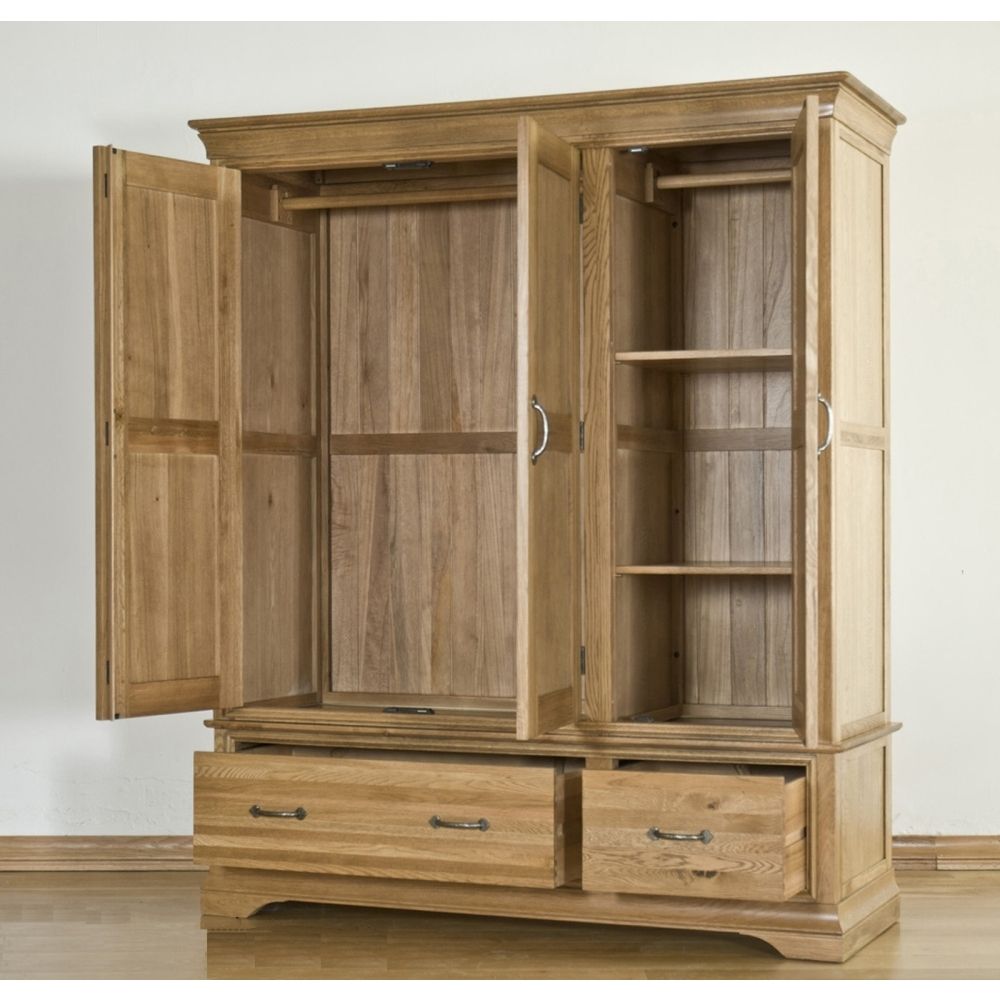 Armoire chene massif 2 portes