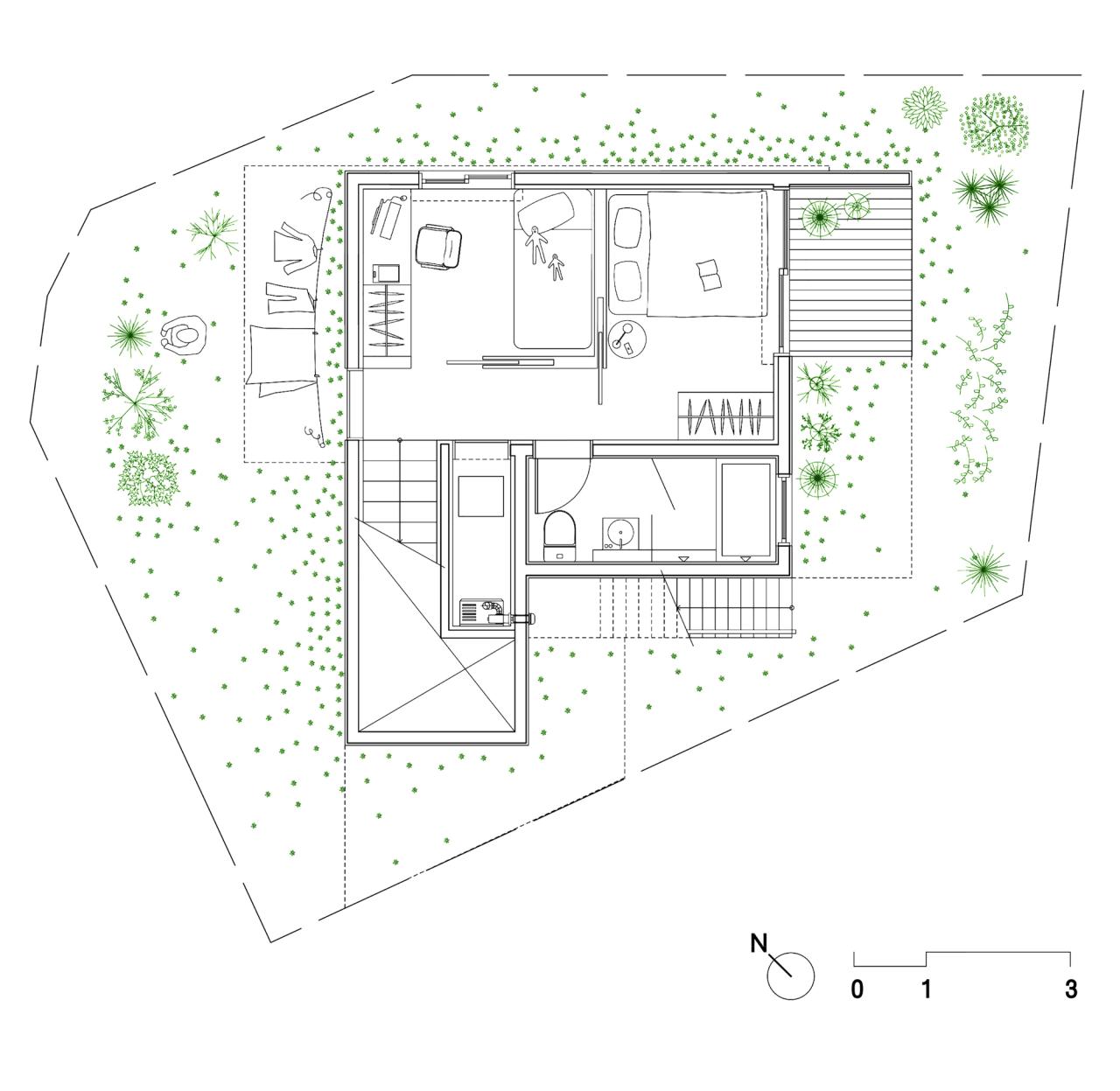 Plan maison 50m2 2 chambres