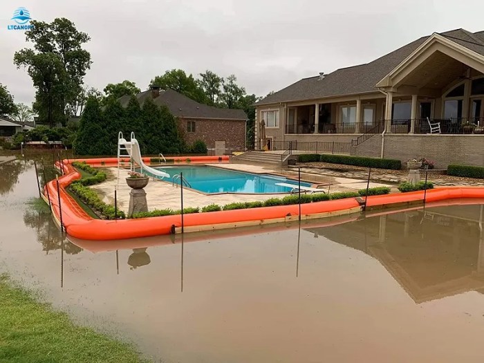 Boudin gonflable anti inondation