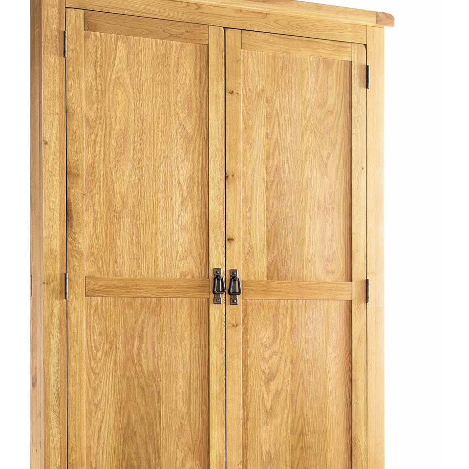 Armoire chene massif 2 portes