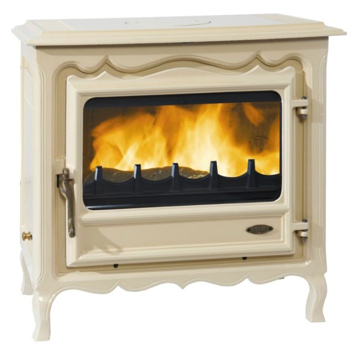 Godin wood stove regence stoves 5kw iron cast burners lawton imports