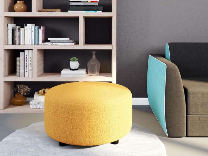 Pouf rangement conforama