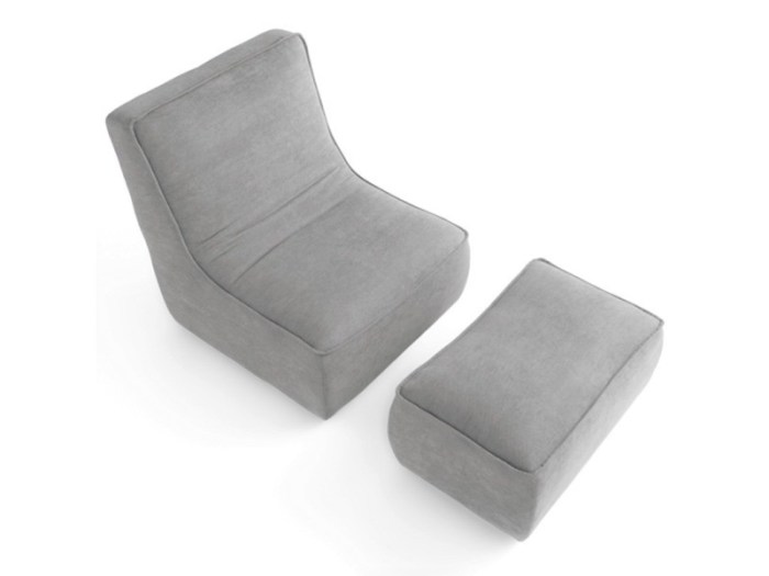 Fauteuil crapaud conforama gris