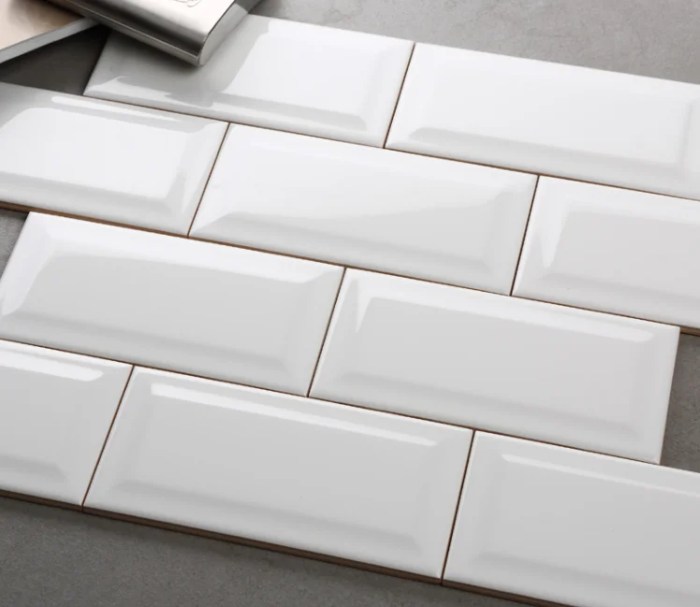 Lowes backsplash beveled glazed sold