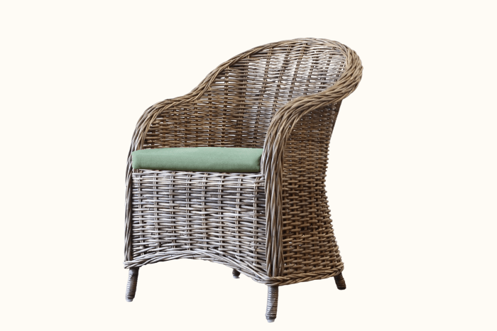 Wicker dining compamia ibiza pair chair chairs